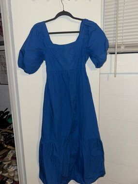 Nobody’s Child Cotton Midi Dress